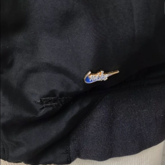 Nike Men's Reversible Jacket Black Full Zip Coat size Large - Picture 6 of 8